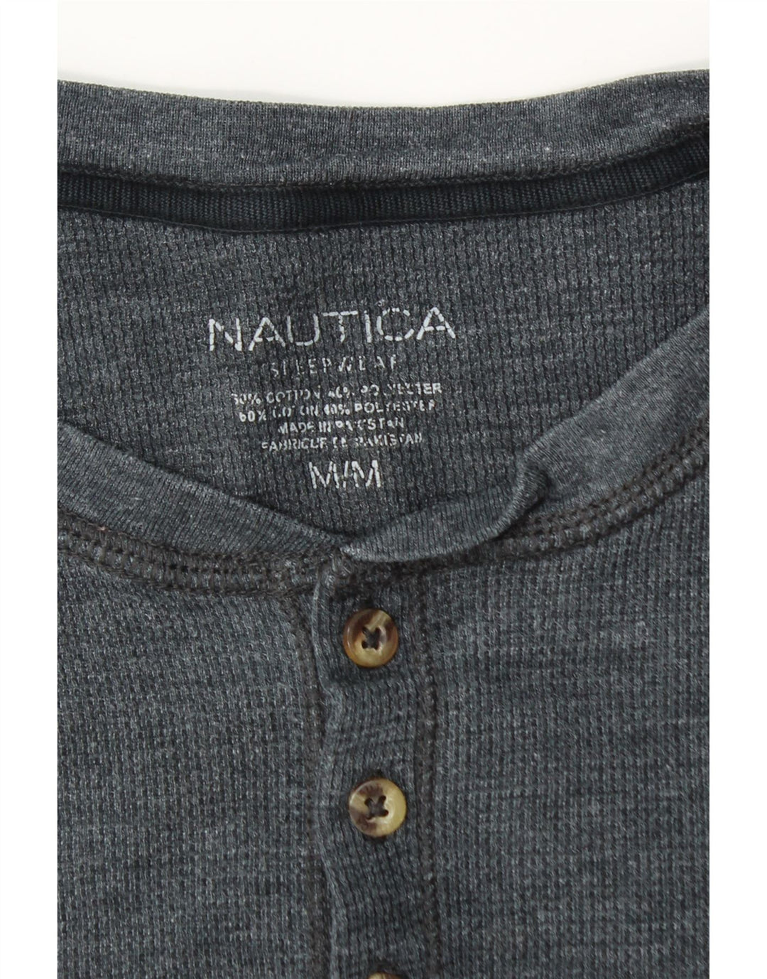 T-shirt da uomo Nautica Top in cotone blu navy medio