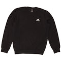 Felpa da uomo ADIDAS maglione medio cotone nero