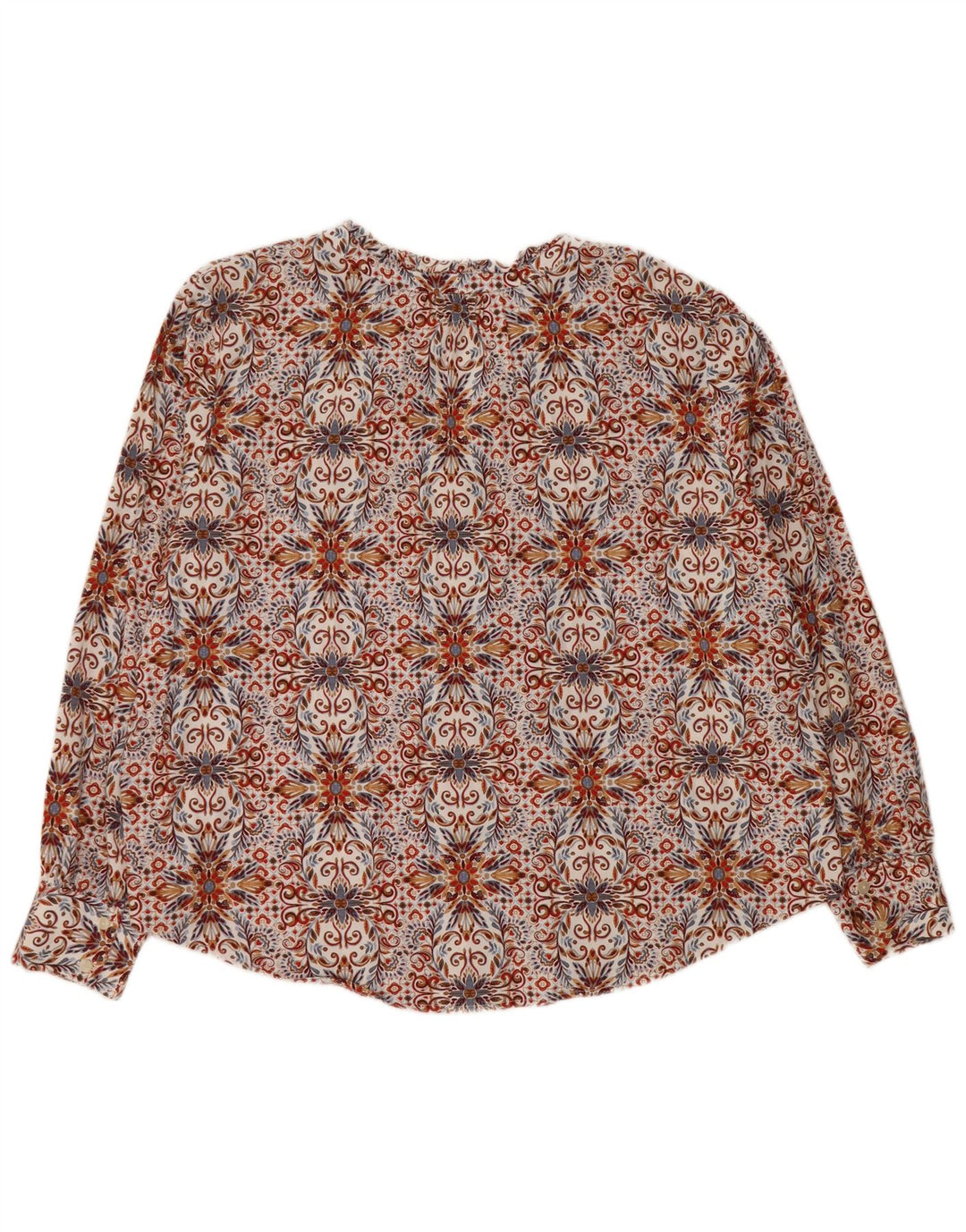 LOFT Donna Overshirt Camicia Camicetta UK 18 XL Cotone Paisley multicolore