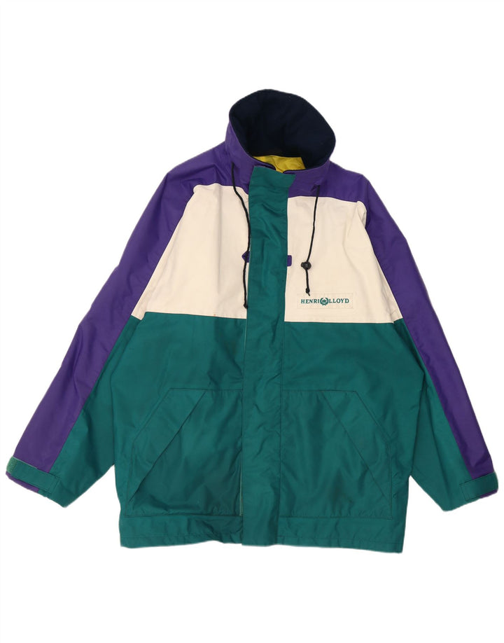 Giacca antipioggia da donna Henri Lloyd UK 40 Large multicolore Colourblock