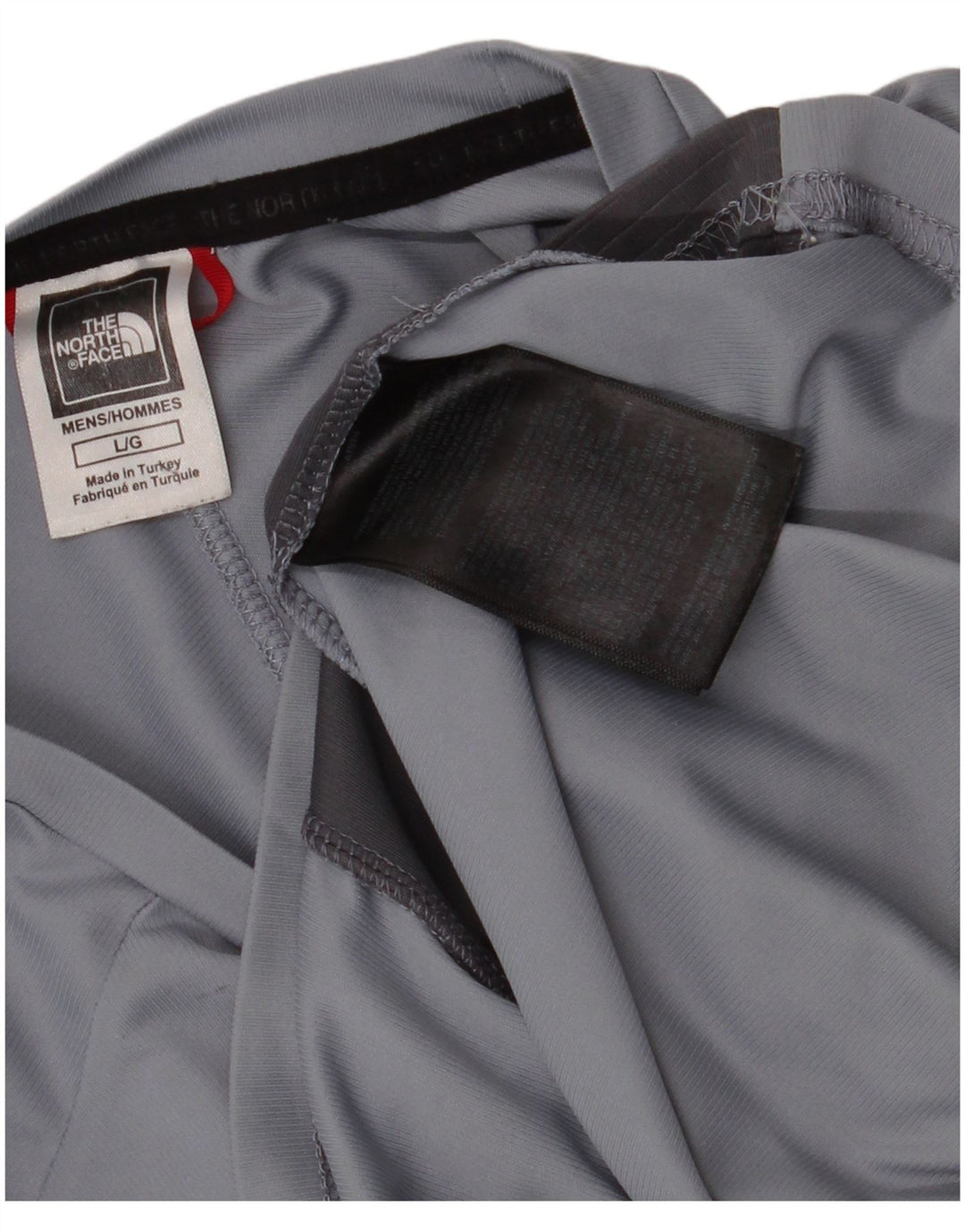 T-shirt da uomo The North Face Top Large in poliestere color block grigio