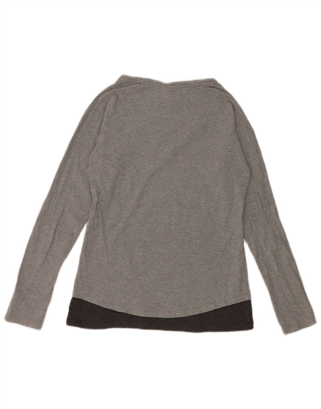 Top da donna con grafica Champion Heritage Fit manica lunga UK 12 Grigio medio