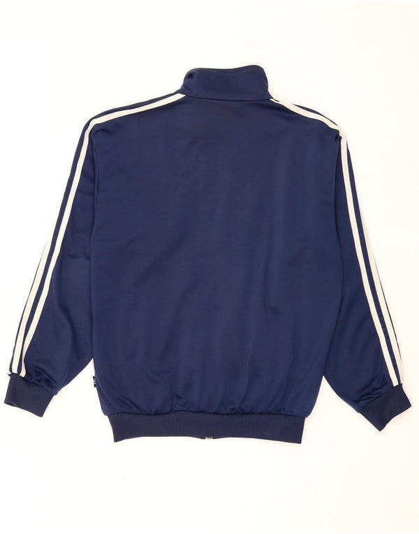 Giacca da tuta ADIDAS da ragazzo 13-14 anni in poliestere blu navy