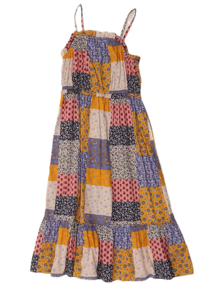 Vestito prendisole per bambina Marks & Spencer 12-13 anni in cotone patchwork multicolore