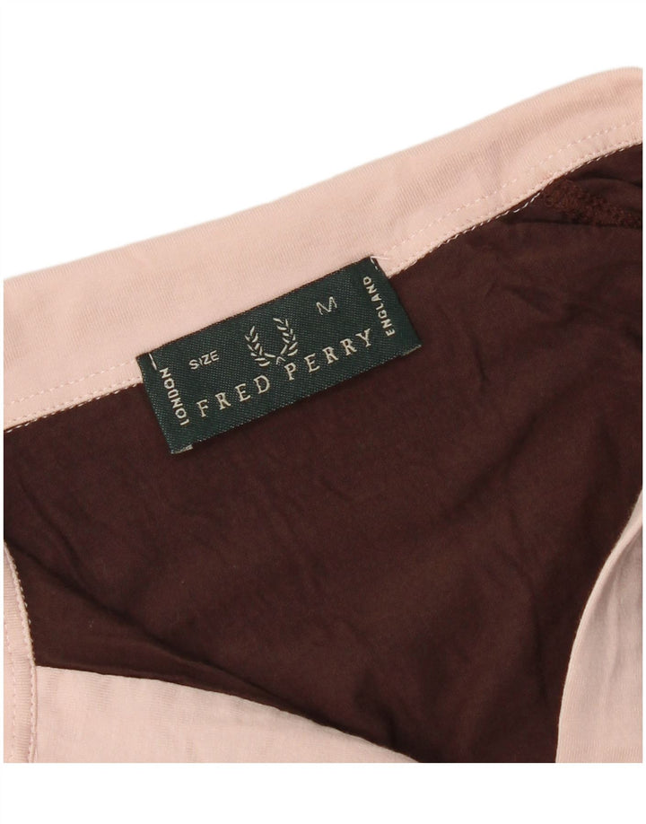 Polo da donna Fred Perry UK 12 Colorblock marrone medio