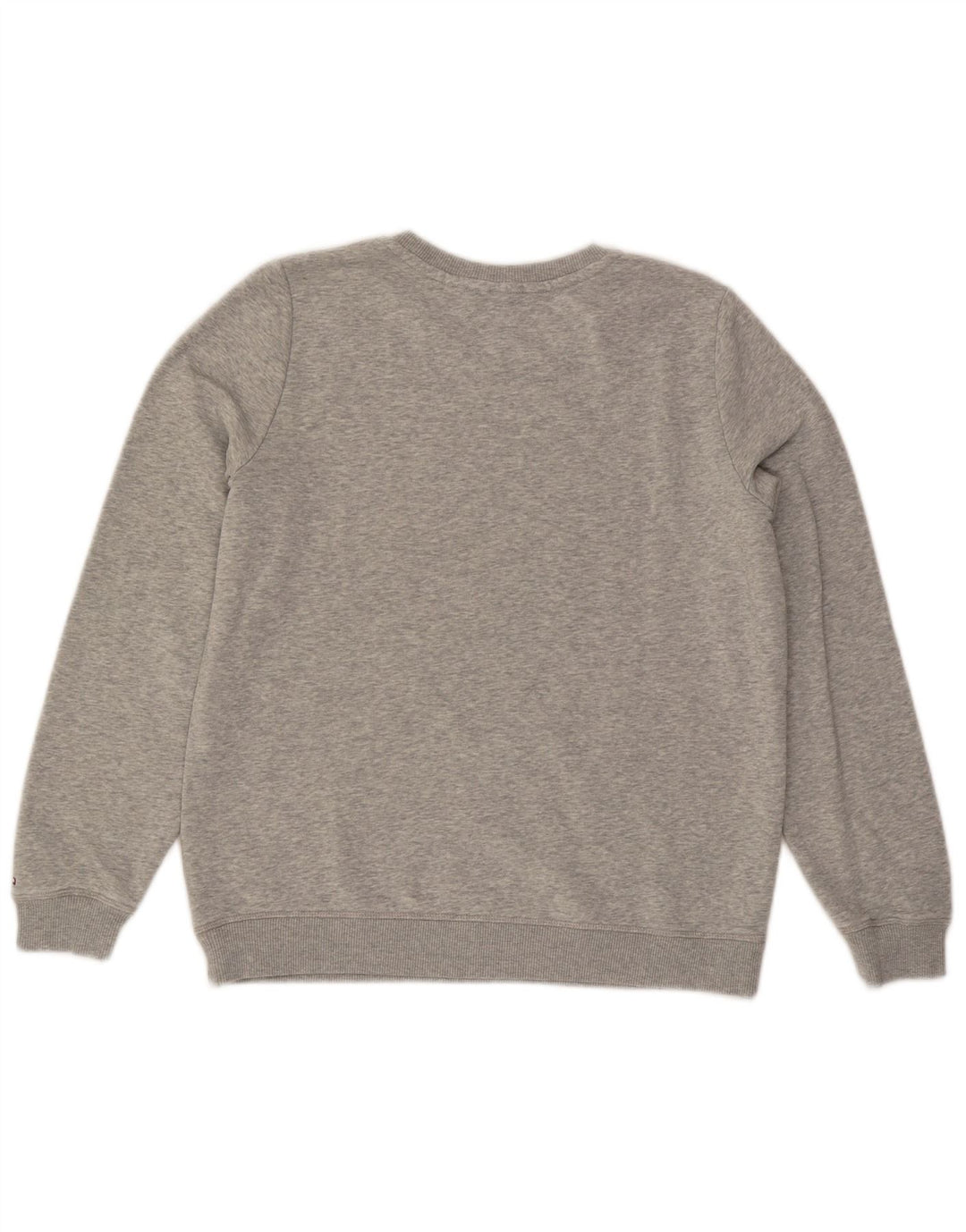 Felpa grafica da donna Tommy Hilfiger Maglione UK 16 Large Grigio