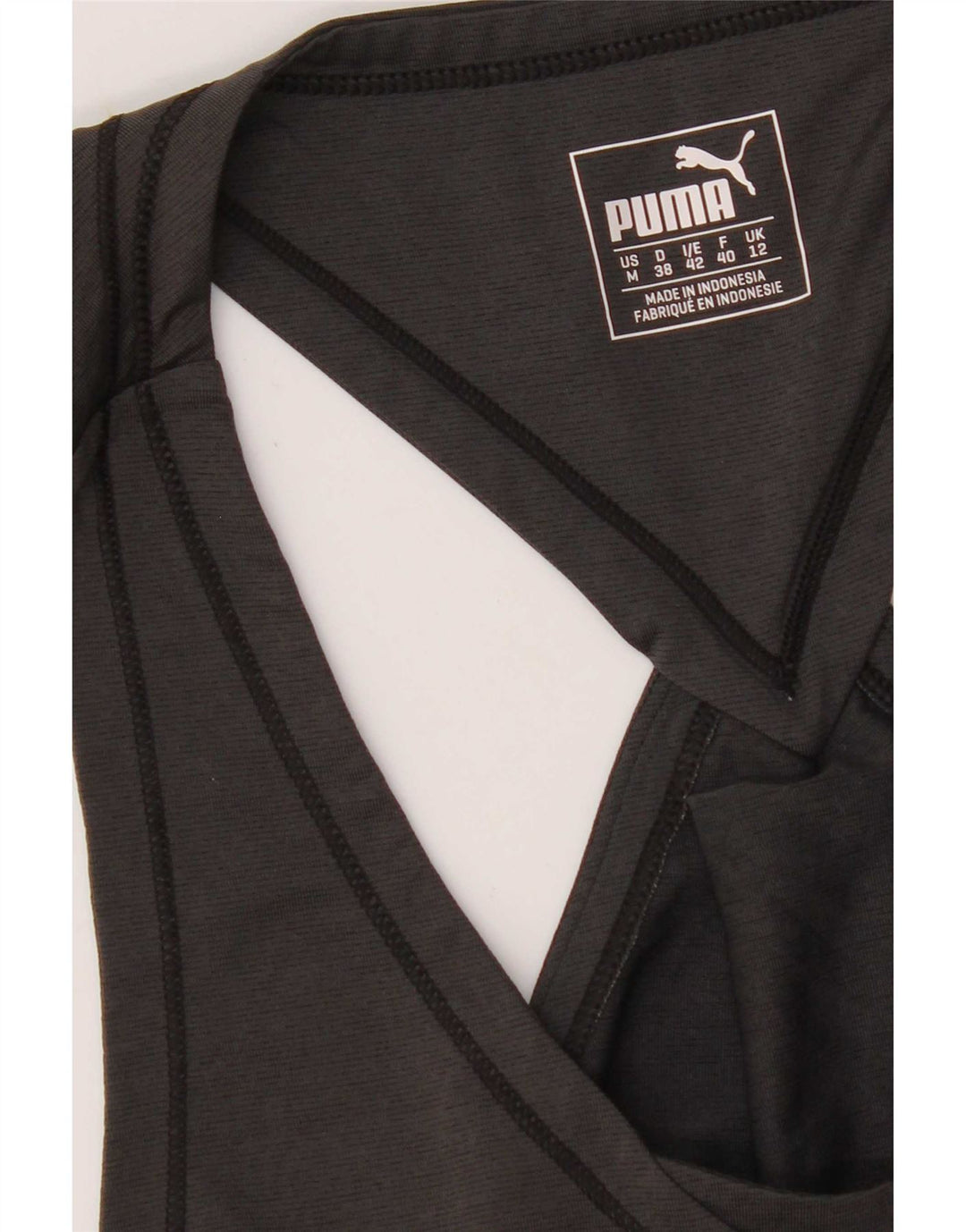 Canotta da donna Puma UK 12 Poliestere grigio medio