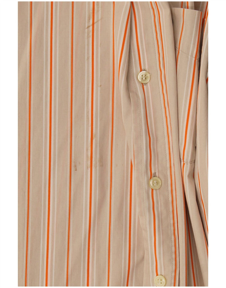 Camicia da uomo Murphy & Nye in cotone gessato beige medio