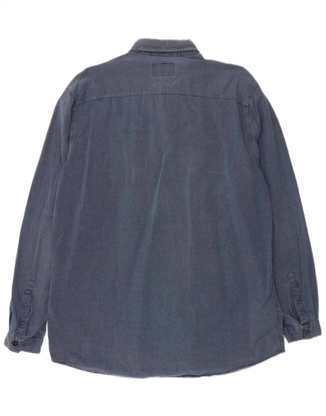 ARMANI JEANS Camicia Uomo XL Cotone Blu