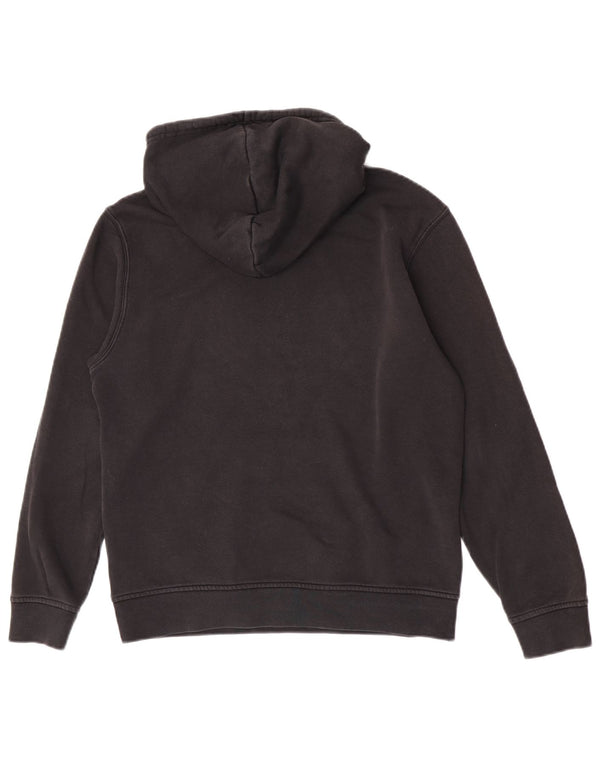 Felpa con cappuccio oversize da donna Adidas UK 8 Small in cotone nero