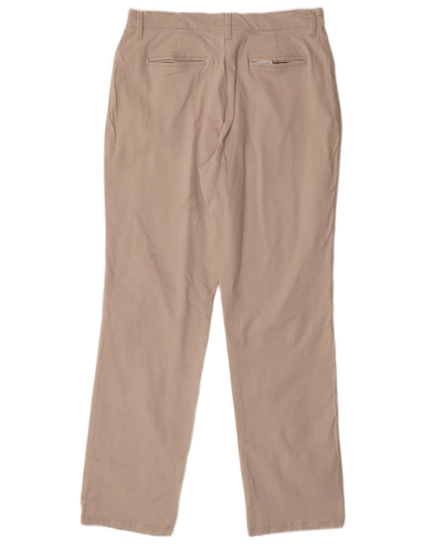 Pantaloni casual Lee da donna dalla vestibilità rilassata US 8 Medium W30 L30 Cotone beige