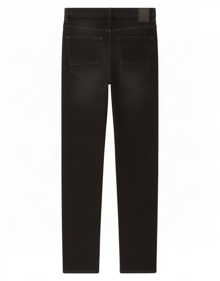 Jeans slim da uomo Zara EU 44 Large W34 L31 Nero