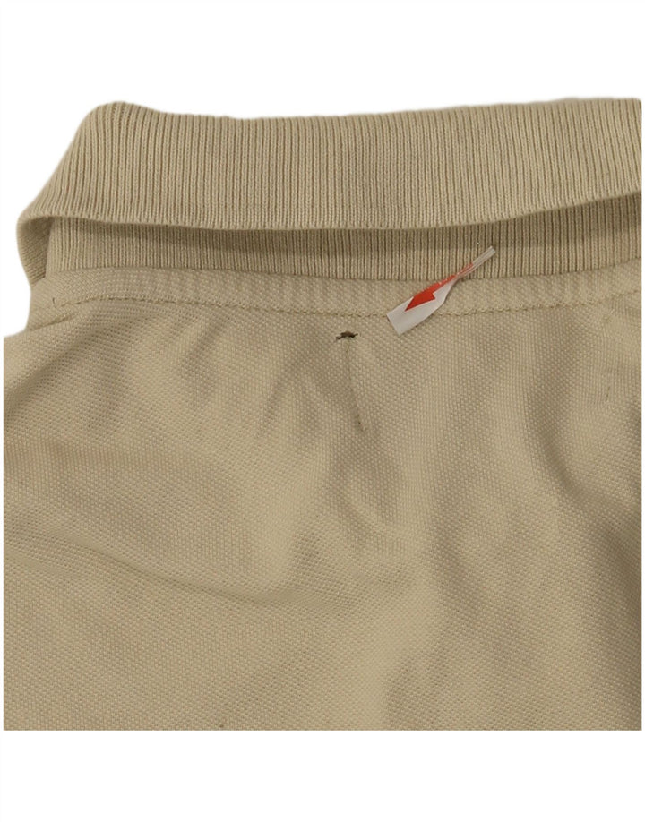 Polo Kappa Uomo Cotone Beige Medio
