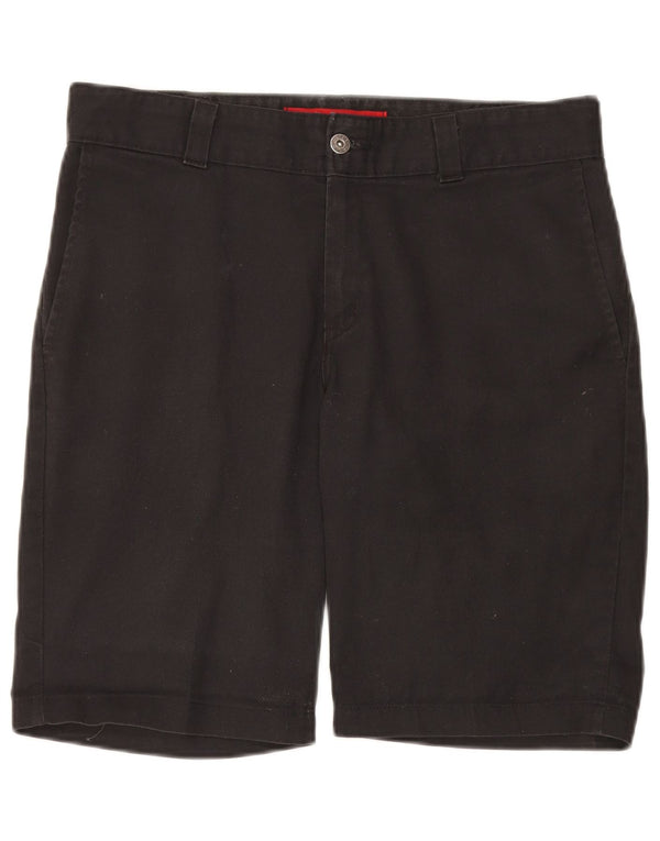 Pantaloncini chino da uomo Dickies W34 grandi in poliestere nero