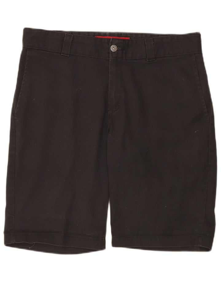 Pantaloncini chino da uomo Dickies W34 grandi in poliestere nero