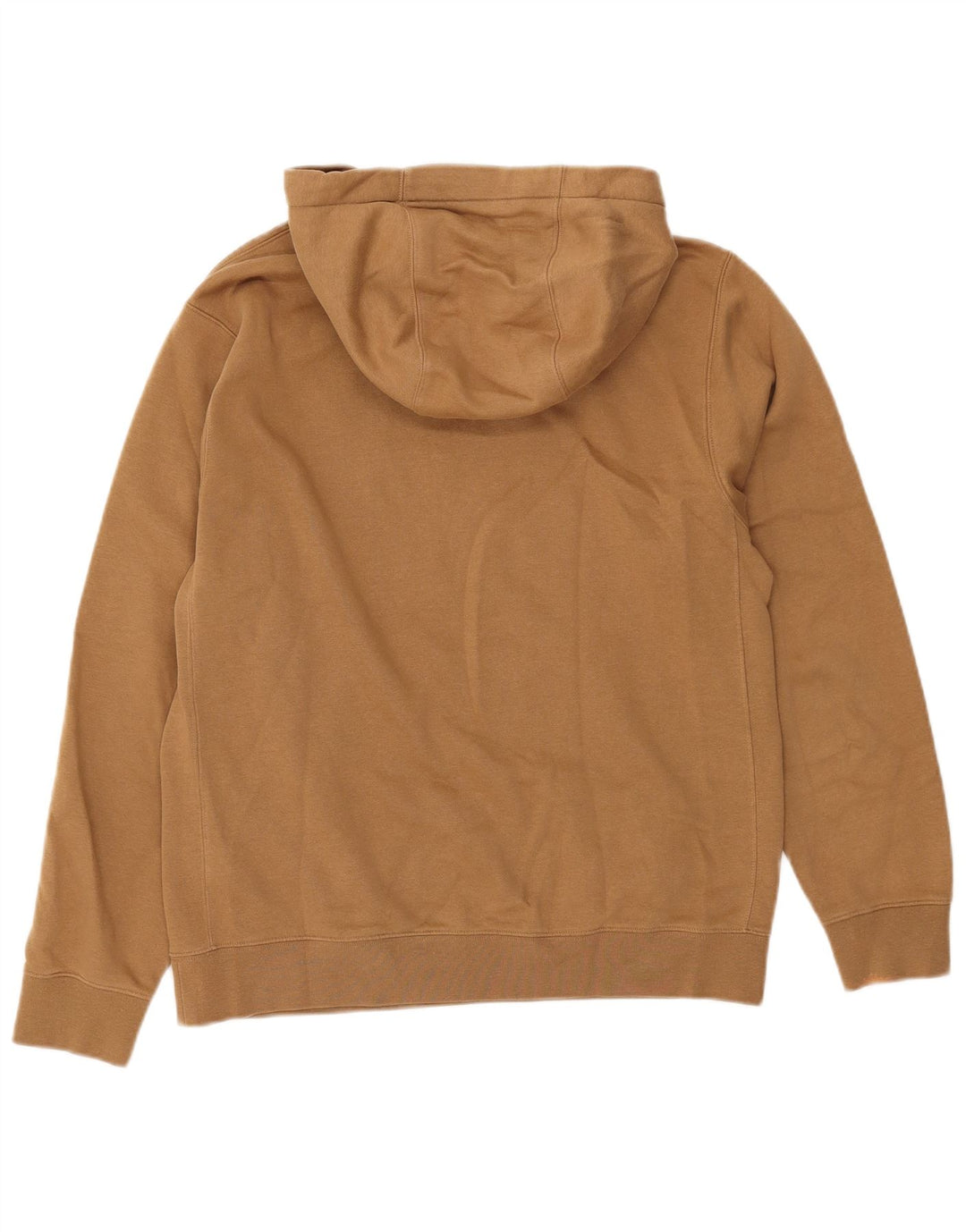 Felpa con cappuccio da uomo Nike Small in cotone beige
