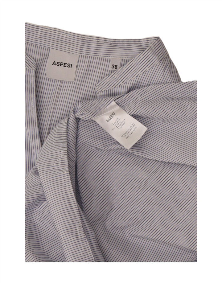 Camicetta da donna Aspesi Top EU 38 Cotone gessato blu medio