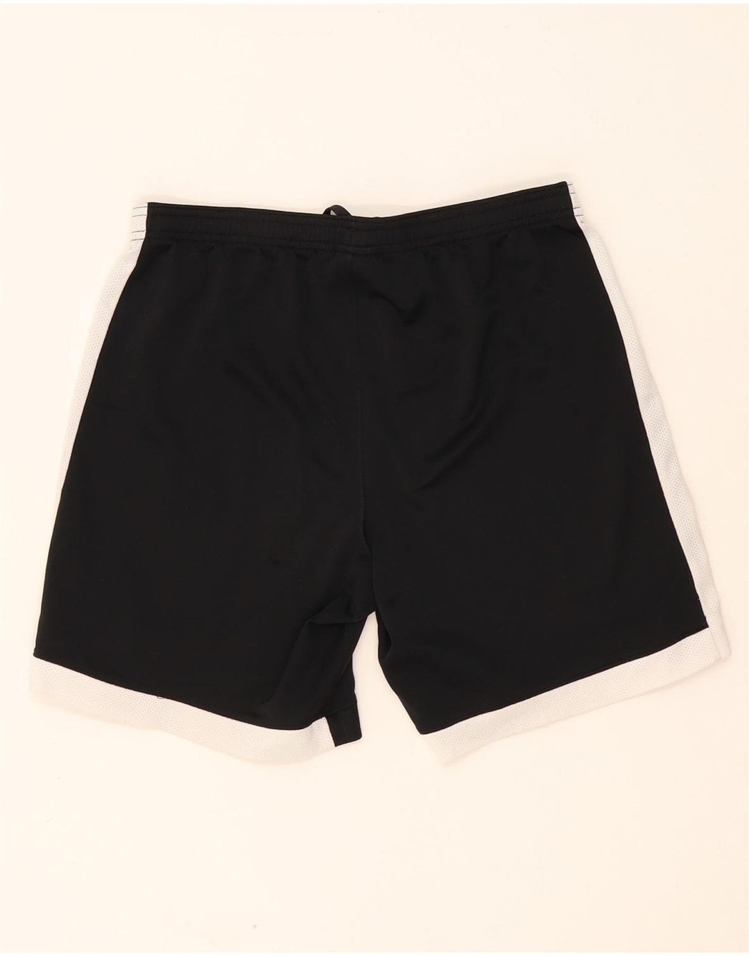 Pantaloncini sportivi NIKE Dri Fit da uomo, colore nero medio, in poliestere color block