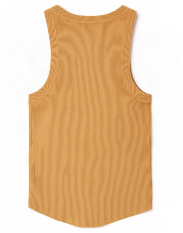 Canotta da donna Zara UK 12 in viscosa marrone medio