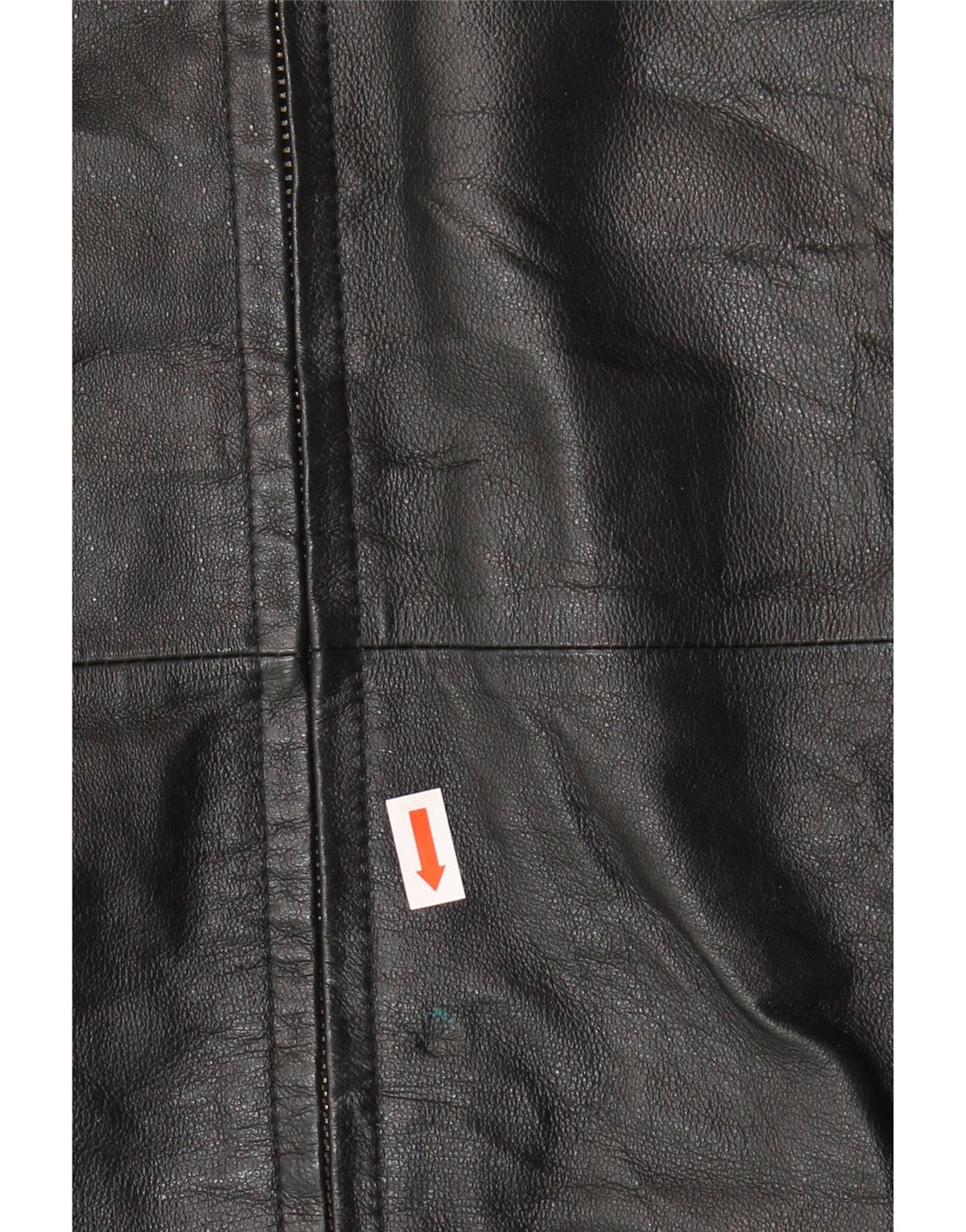 Giacca in pelle con cappuccio oversize da donna CANDA UK 18 XL Pelle nera