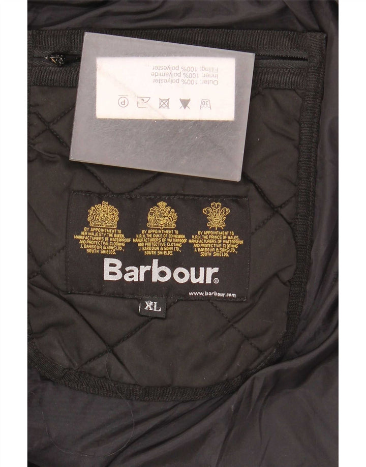 Giacca trapuntata da uomo Barbour UK 42 XL poliestere nero