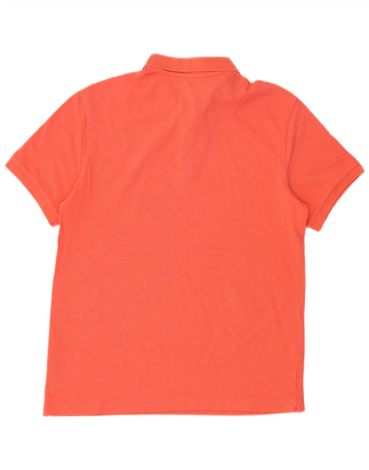 Polo Uomo Massimo Dutti Cotone Arancione Medio