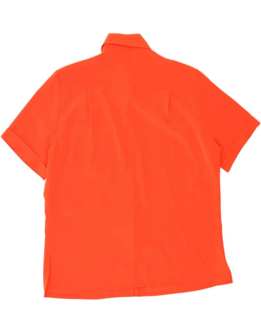 RENATO BALESTRA Womens Short Sleeve Shirt Blouse IT 46 Large Red Vintage Renato Balestra and Second-Hand Renato Balestra from Messina Hembry 