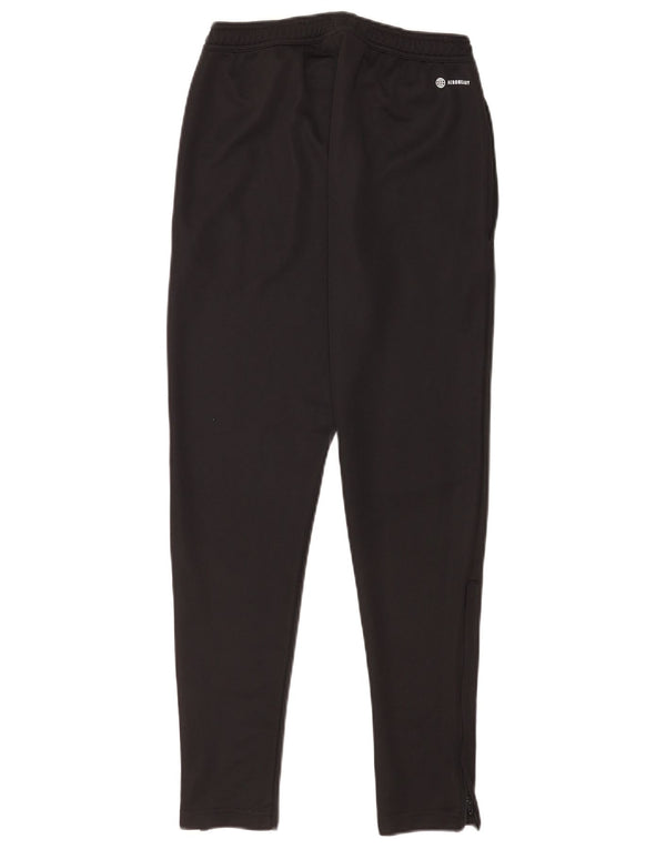 Pantaloni da tuta da uomo Adidas Small neri in poliestere sportivo