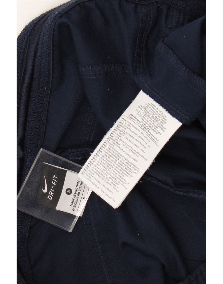 Pantaloncini sportivi Nike Dri Fit da uomo piccoli in poliestere blu navy