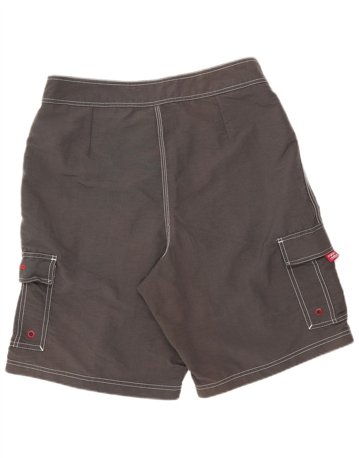 Pantaloncini da bagno da uomo Billabong grandi grigi in poliammide