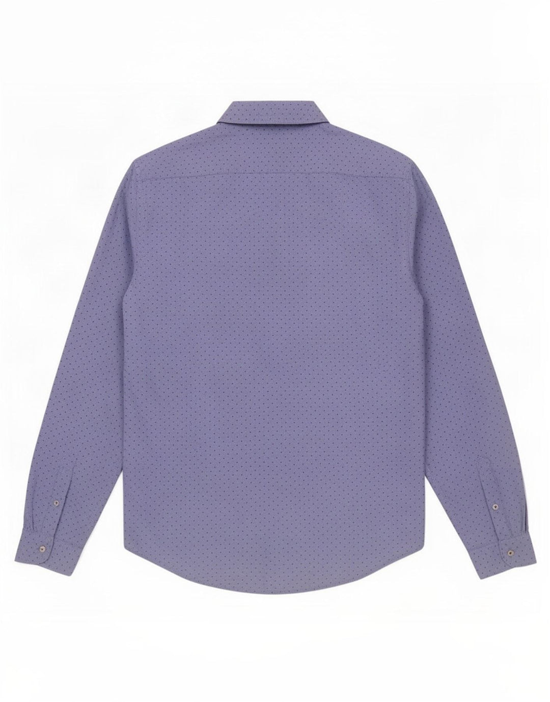 Camicia Zara da uomo slim fit blu medio maculato