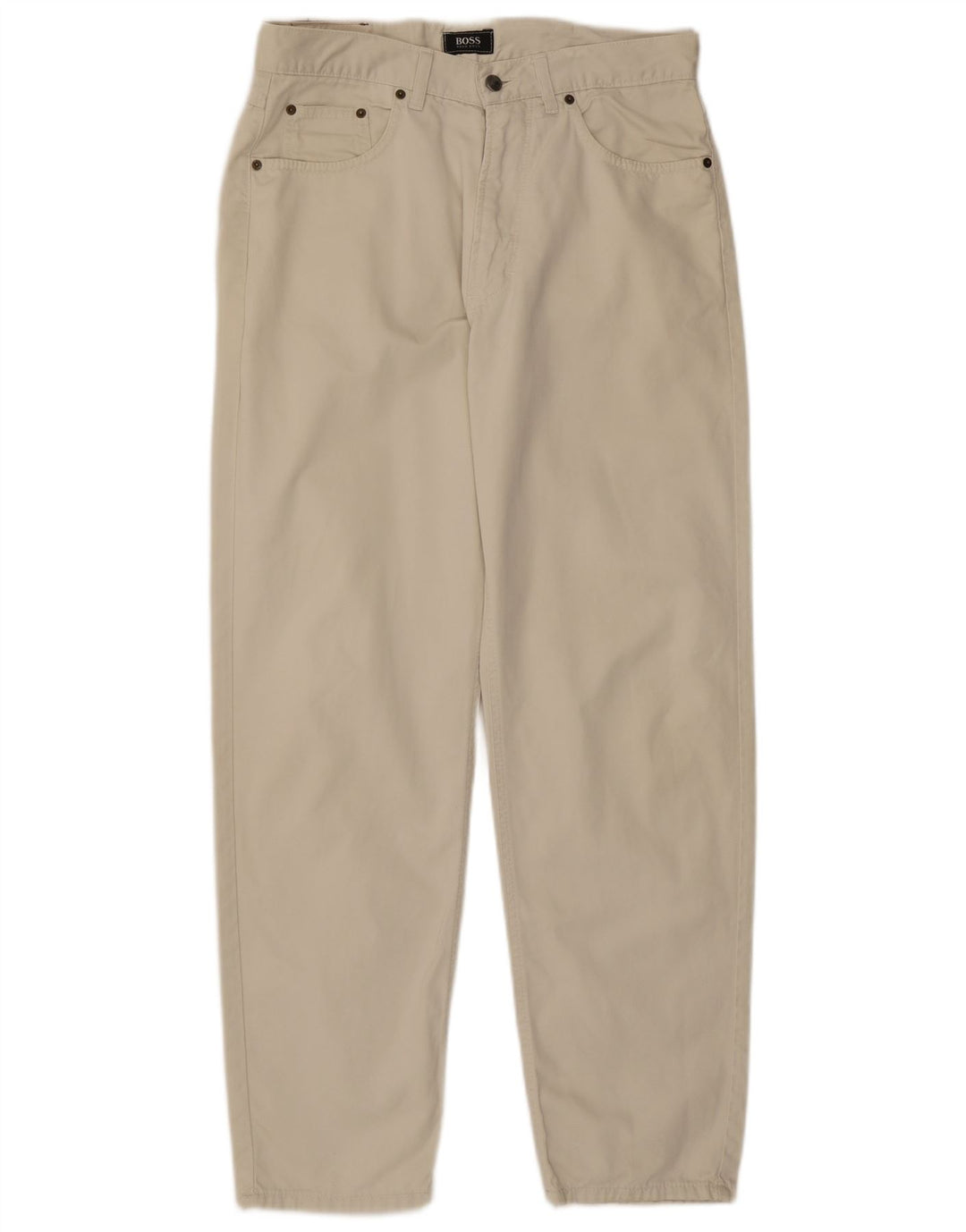 Jeans affusolati Arkansas da uomo HUGO BOSS W34 L32 cotone bianco