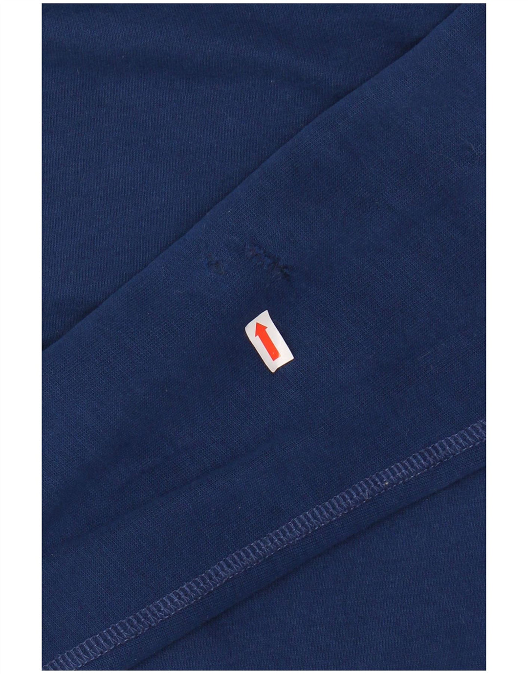 Maglione con cappuccio grafico da donna ABERCROMBIE & FITCH UK 14 medio blu navy