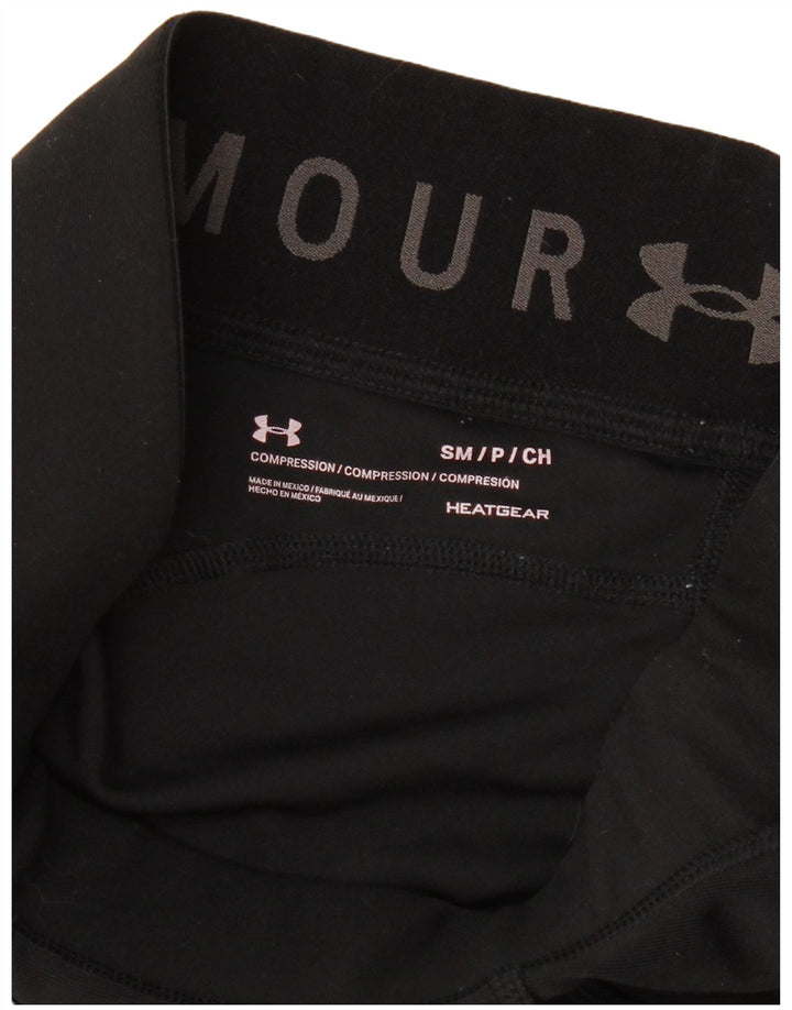 Leggings Capri da donna Under Armour Heat Gear UK 10 piccoli neri