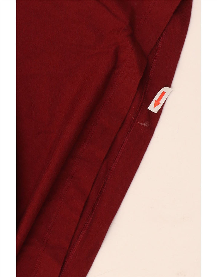 T-shirt Nike da uomo Top Small in cotone bordeaux