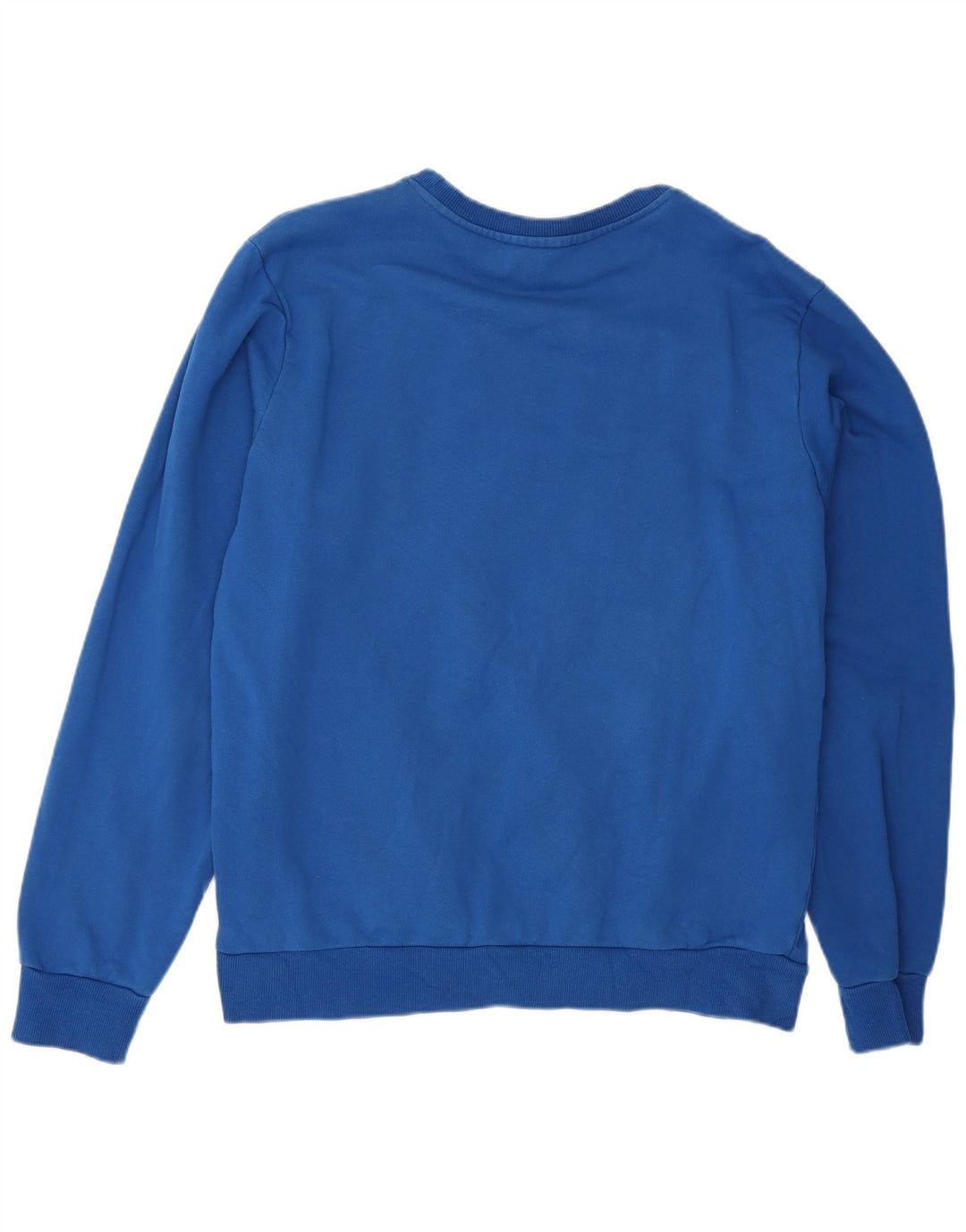 Diesel Felpa con grafica da uomo Maglione grande in cotone blu
