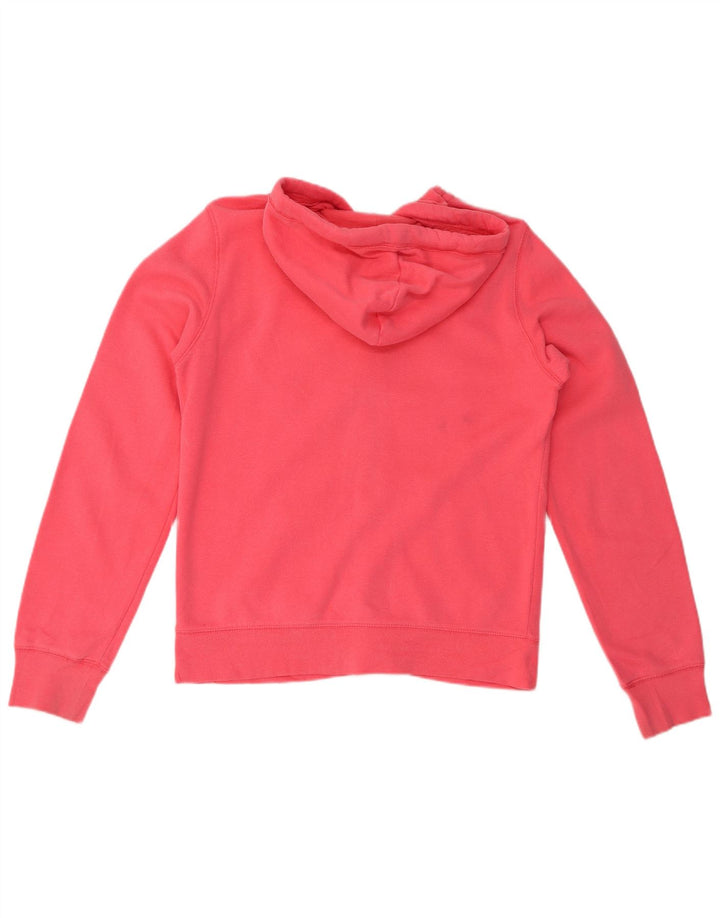 Maglione con cappuccio e zip grafica da donna AEROPOSTALE UK 16 grande cotone rosa