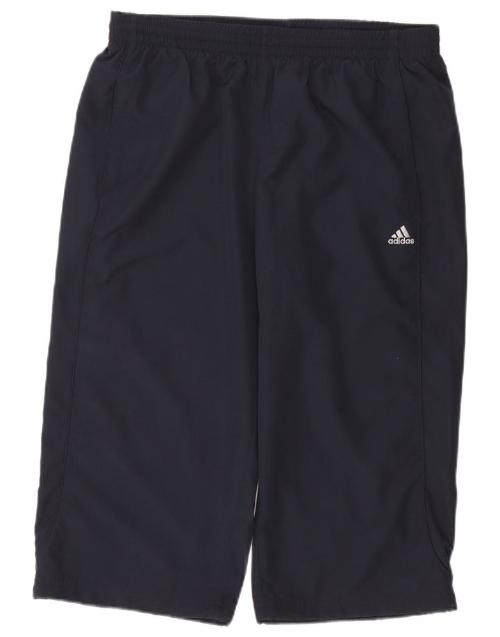 Pantaloni da tuta ADIDAS Clima 365 Capri grandi in poliestere blu navy