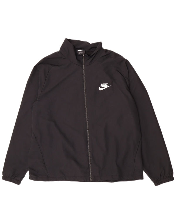 Giacca superiore della tuta da uomo Nike 2XL poliestere nero