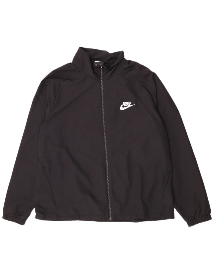 Giacca superiore della tuta da uomo Nike 2XL poliestere nero