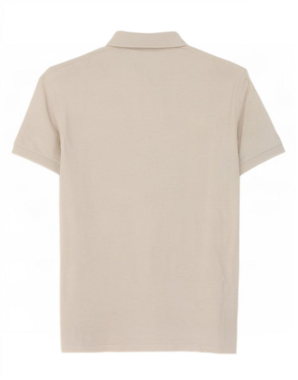 Polo Ralph Lauren da uomo grande in cotone screziato beige