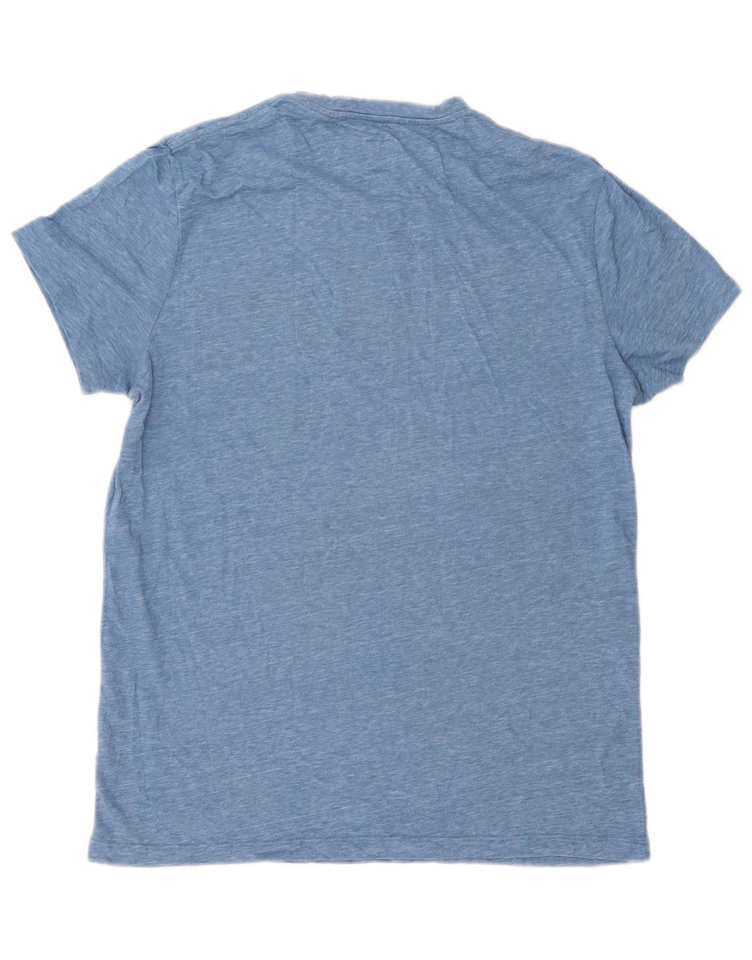 T-shirt da uomo Jack Wills Top in cotone screziato blu medio