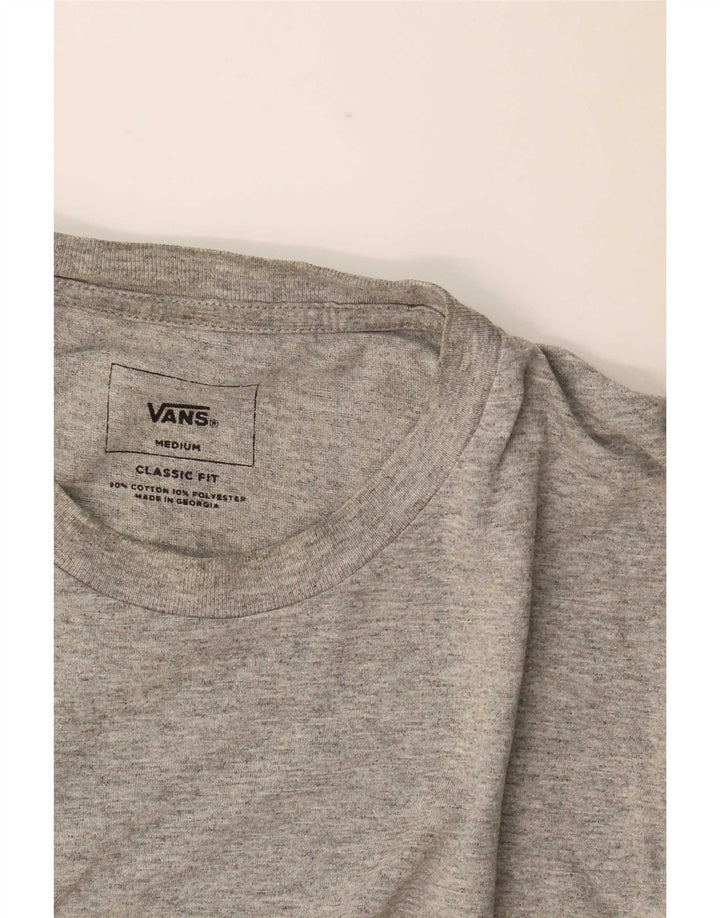 Maglietta da uomo Vans Classic Fit in cotone grigio medio