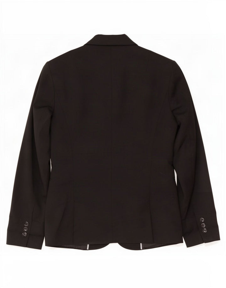Giacca blazer da donna a 2 bottoni Sisley UK 12 media nera