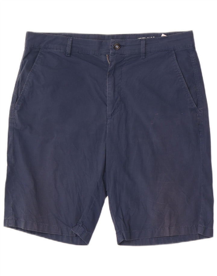 Pantaloncini chino vestibilità regolare da uomo North Sails W33 cotone blu navy medio