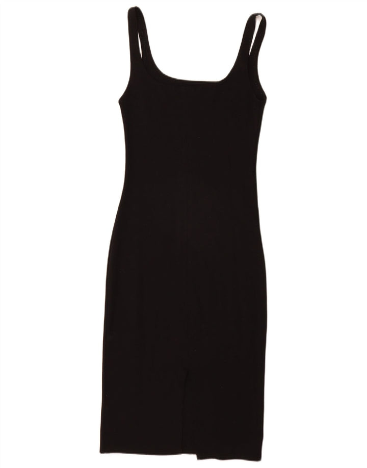Abito tubino senza maniche da donna Zara UK 8 piccolo nero