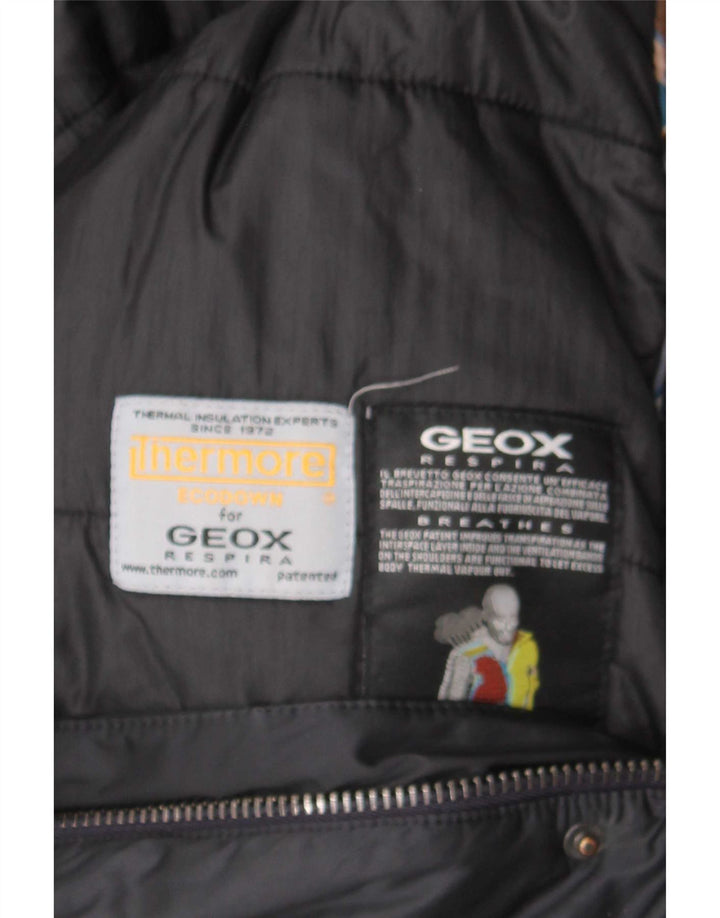 Geox Giacca imbottita Respira da uomo UK 40 Large Nera