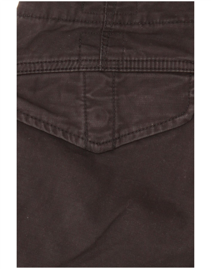 Pantaloncini cargo da uomo Superdry W30 cotone nero medio