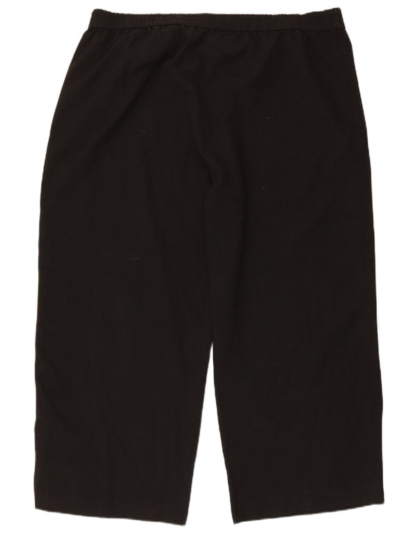 Pantaloni da tuta corti Marks & Spencer da donna UK 24 4XL Poliestere nero