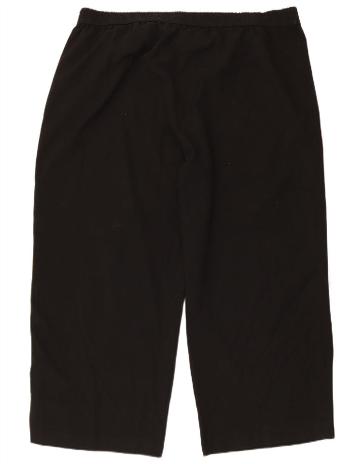 Pantaloni da tuta corti Marks & Spencer da donna UK 24 4XL Poliestere nero